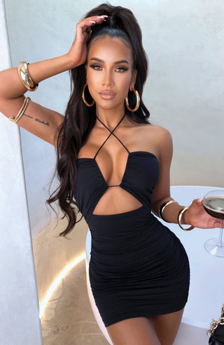 Sara Mini Dress - Black