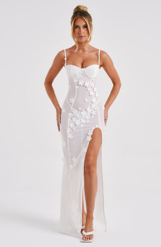 Dalary Maxi Dress - Ivory