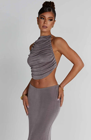 Fifi Top - Charcoal