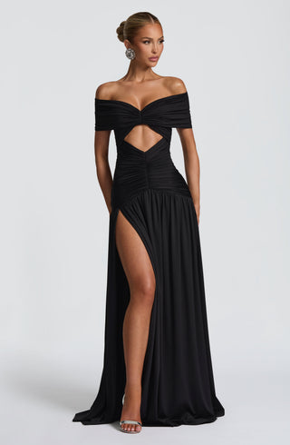 Kathryn Maxi Dress - Black