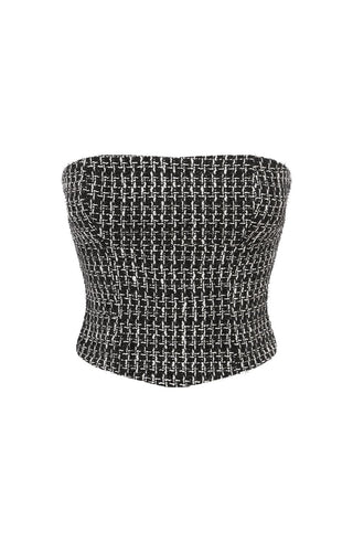 Olina Top - Black/White